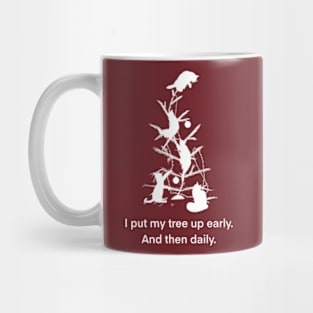 Merry Crazy, Christmas Cat Lady! or Feline Merry! Mug